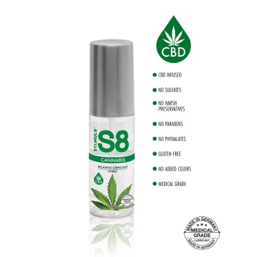 S8 Hybrid Cannabis Lube 50ml Cannabis